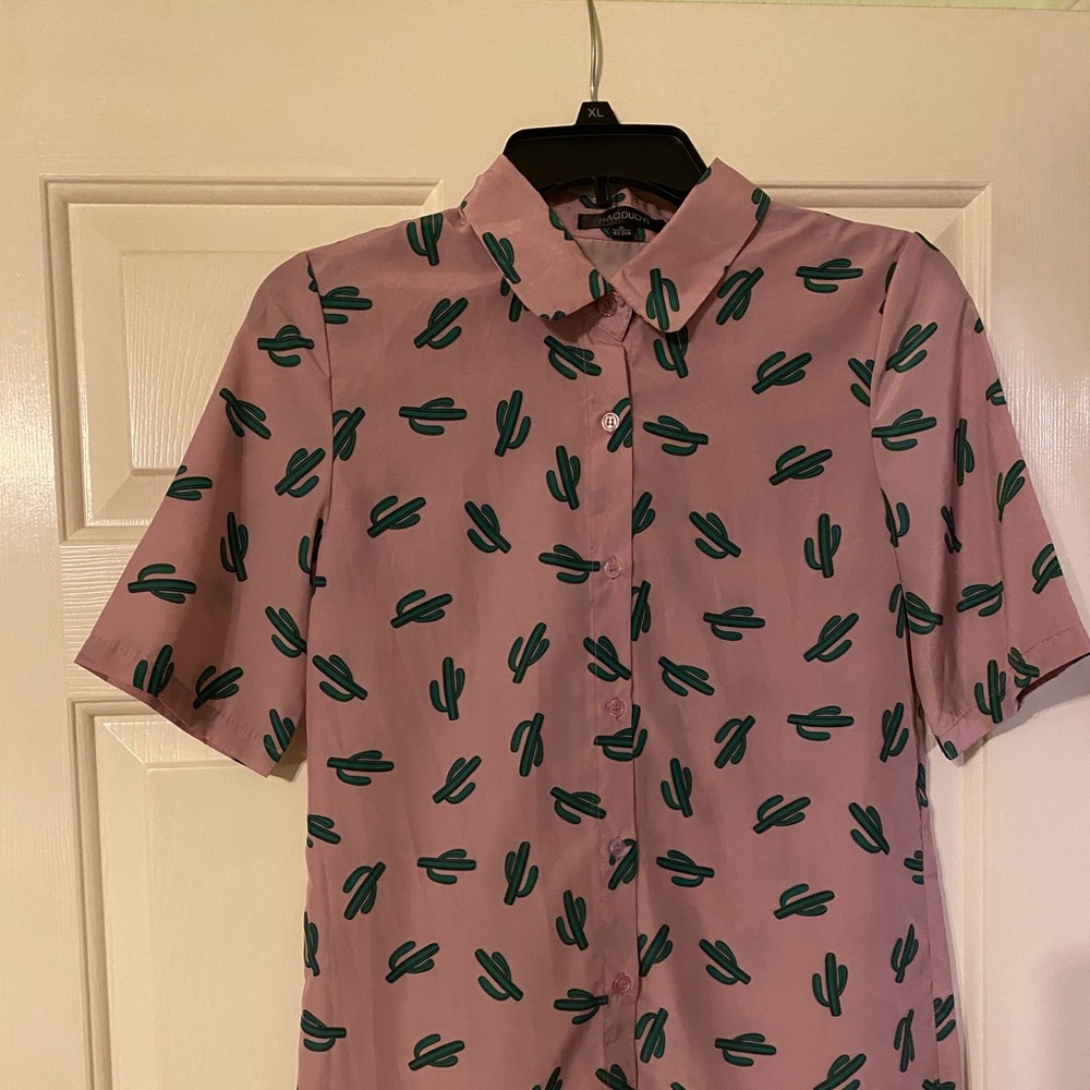 Pink Cactus Shirt
